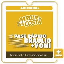 PAS FULL Y PASE RAPIDO BRAULIO + YONI
